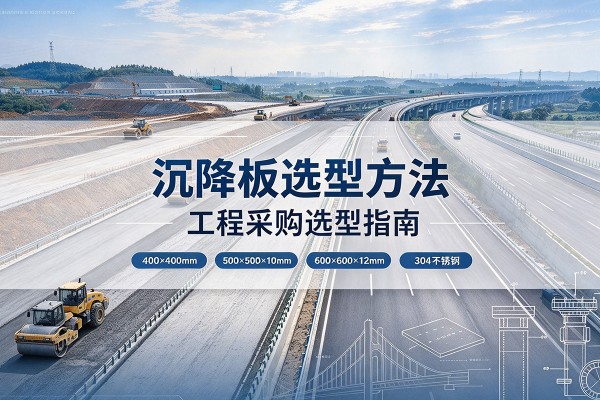 普兰店沉降板选择方法